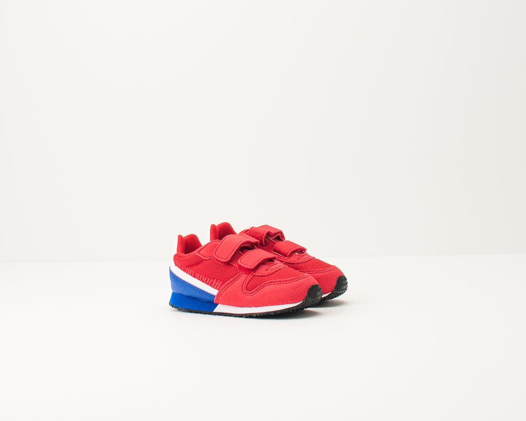 LE COQ SPORTIF KID S SNEAKERS 1910121 ALPHA II INF SPORT PURE RED COBALT