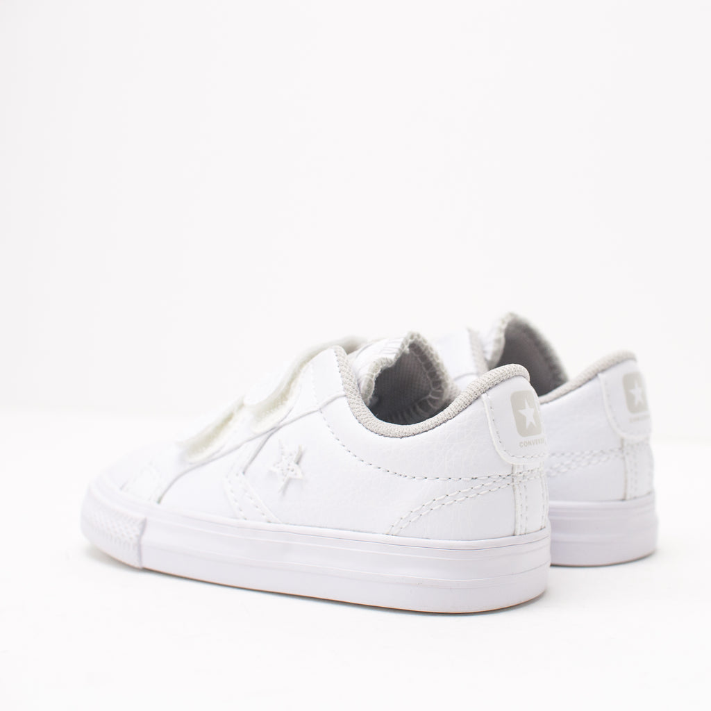 CONVERSE KID S SNEAKERS 751878C STAR PLAYER EV 2V OX WHITE WHITE WHITE