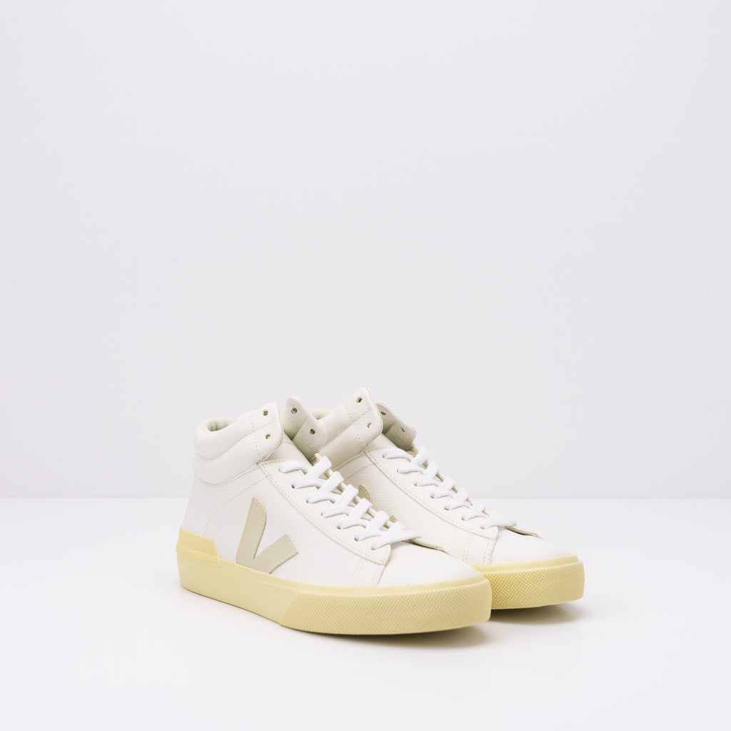 VEJA SNEAKER MINOTAUR CHROMEFREE LEATHER EXTRA WHITE PIERRE  display picture 1