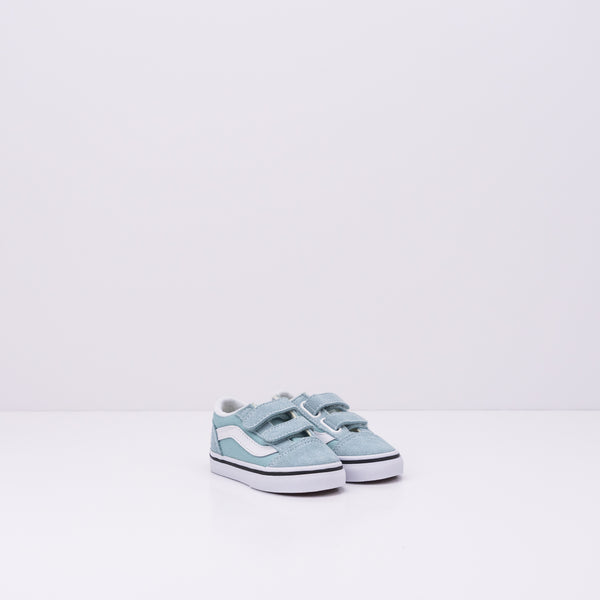 ZAPATILLA - VANS - OLD SKOOL V COLOR THEORY CANAL BLUE  VN0A4VJJH7O1