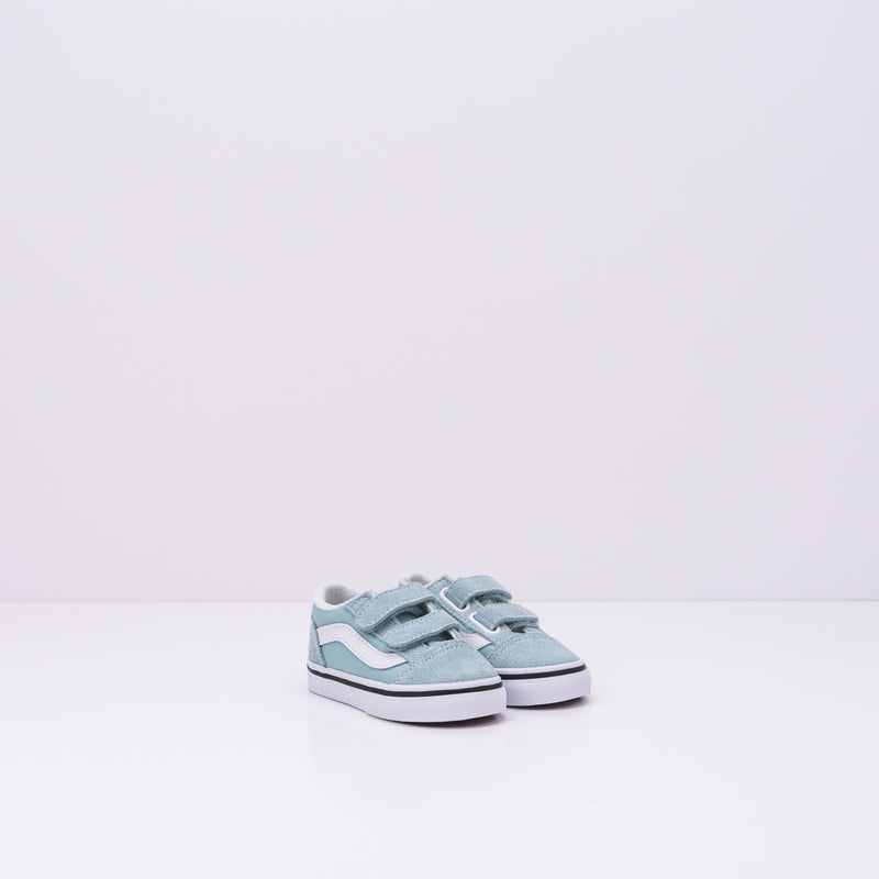 ZAPATILLA - VANS - OLD SKOOL V COLOR THEORY CANAL BLUE 20 a 26
