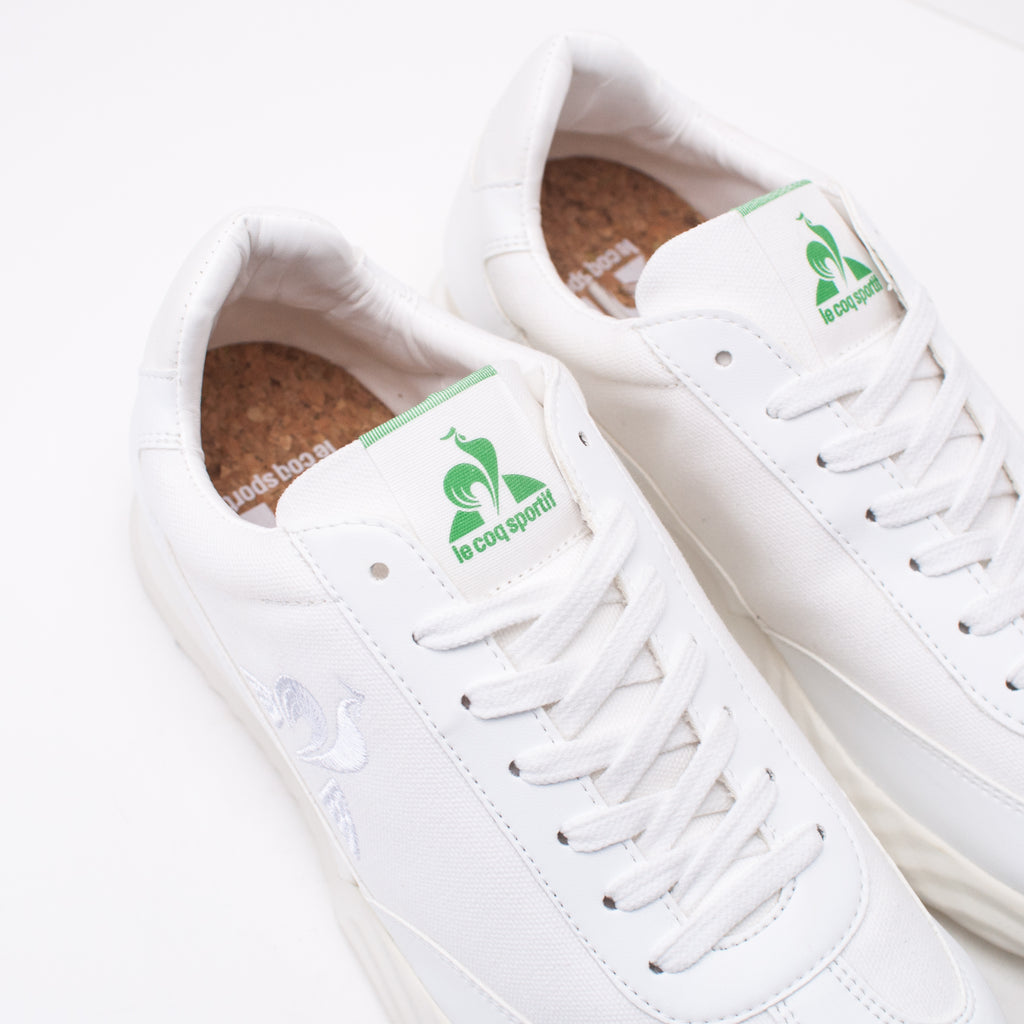 Buy online sneakers Le Coq Sportif Vegan Vintage White 2021588 Moksi Moksin