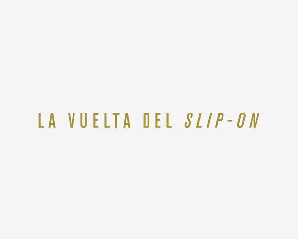 ¿Queres ir cómoda e deportiva sen poñer unha zapatilla? Redescubre o Slip-On