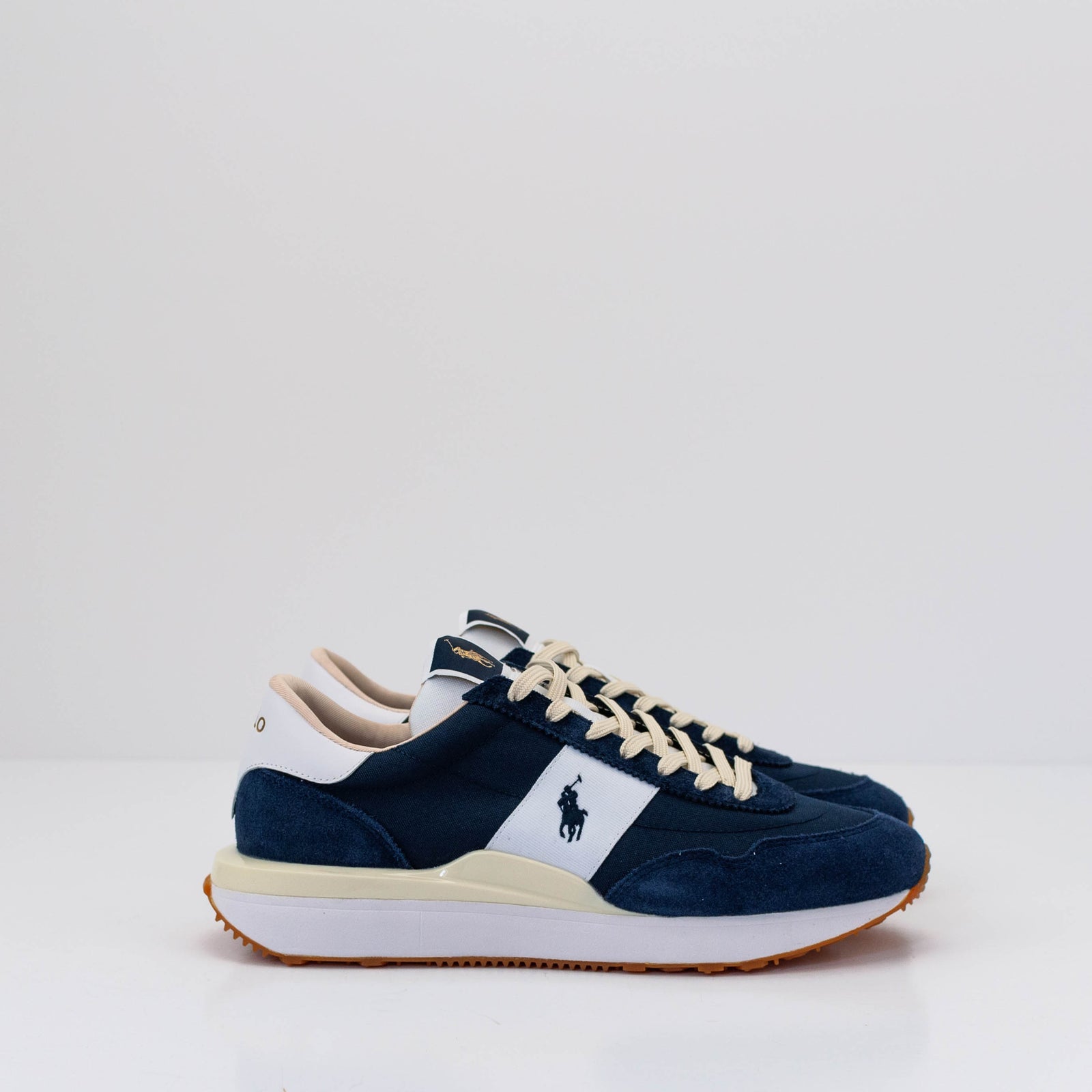 POLO RALPH LAUREN TRAIN 89 SUEDE AND OXFORD TRAINER | MOKSIN POLO RALPH LAUREN TRAIN 89 SUEDE AND OXFORD TRAINER | MOKSIN