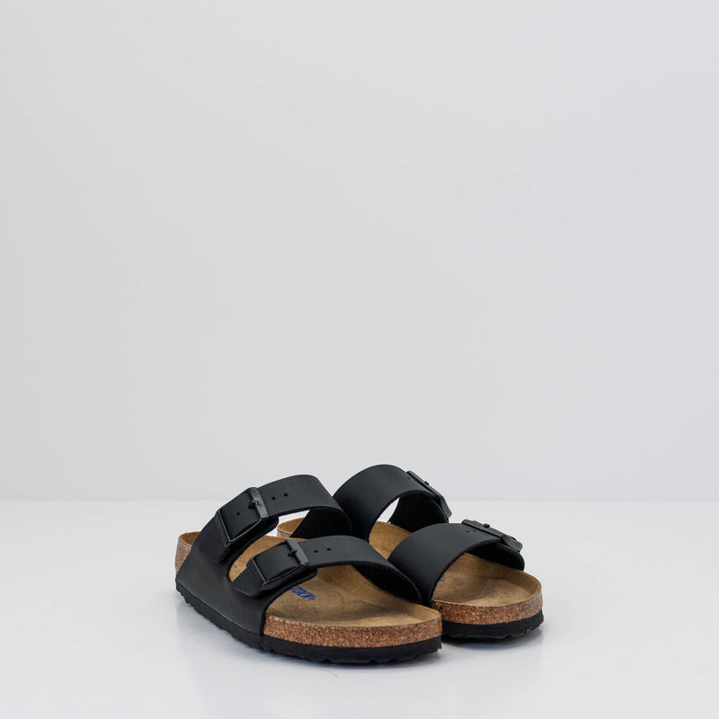 BIRKENSTOCK - SANDALS - ARIZONA BIRKO-FLOR BLACK