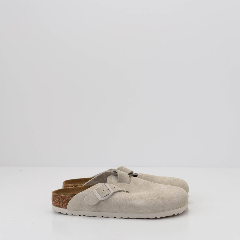 BIRKENSTOCK - CLOG - BOSTON ANTIQUE WHITE