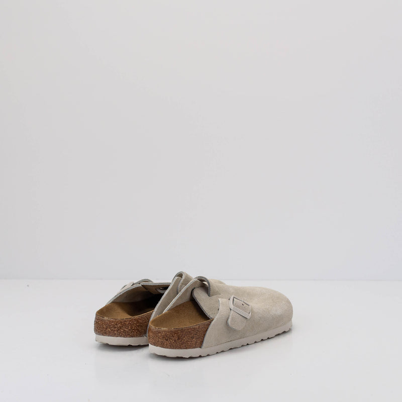 ZUECO - BIRKENSTOCK - BOSTON ANTIQUE WHITE