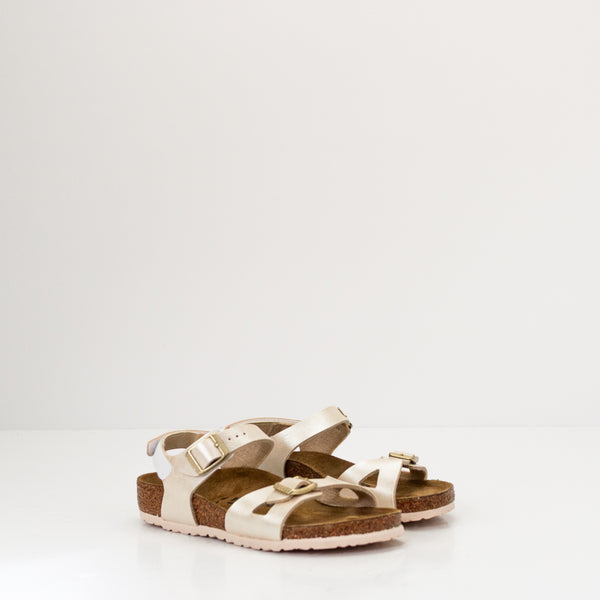 SANDALIA - BIRKENSTOCK - RIO AS KIDS GRACEFUL PEARL WHITE 1029570 DE 24 A 35