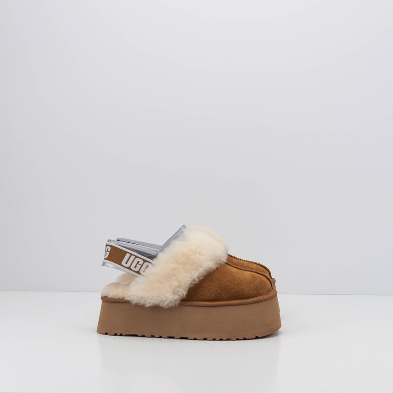 UGG FUNKETTE CHESTNUT 1113474 ZUECO MOKSIN – Moksin