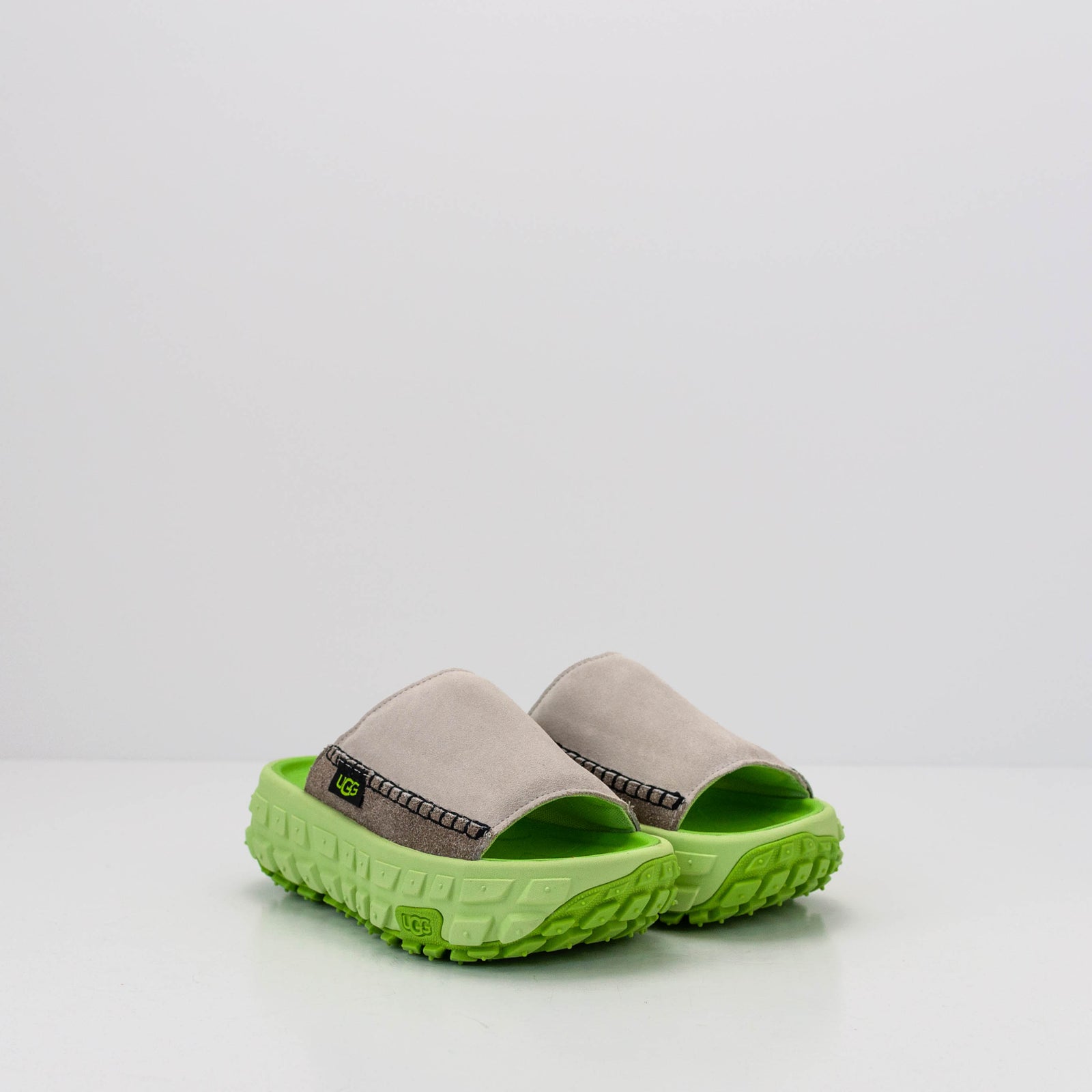 UGG PLATFORM SANDALS VENTURE DAZE CERAMIC CATERPILLAR | MOKSIN