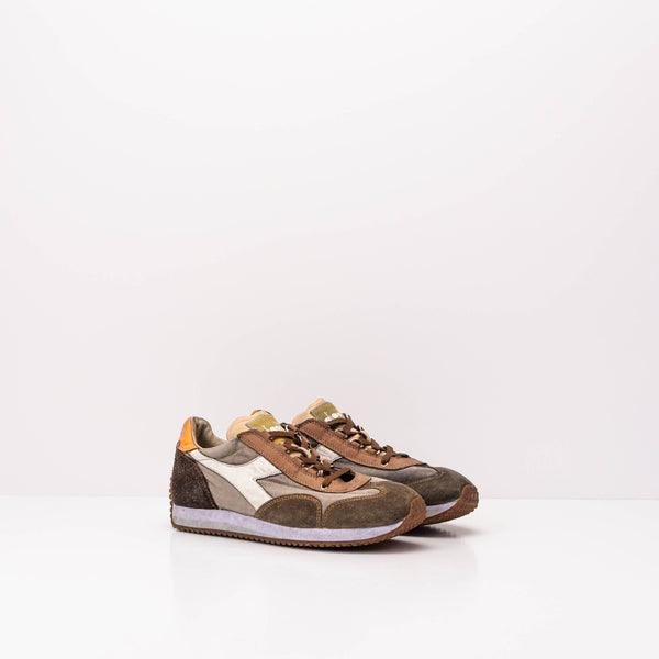 DIADORA HERITAGE - SNEAKER - EQUIPE H DIRTY STONE WASH EVO BEIGE LEATHER 201.174736_25055