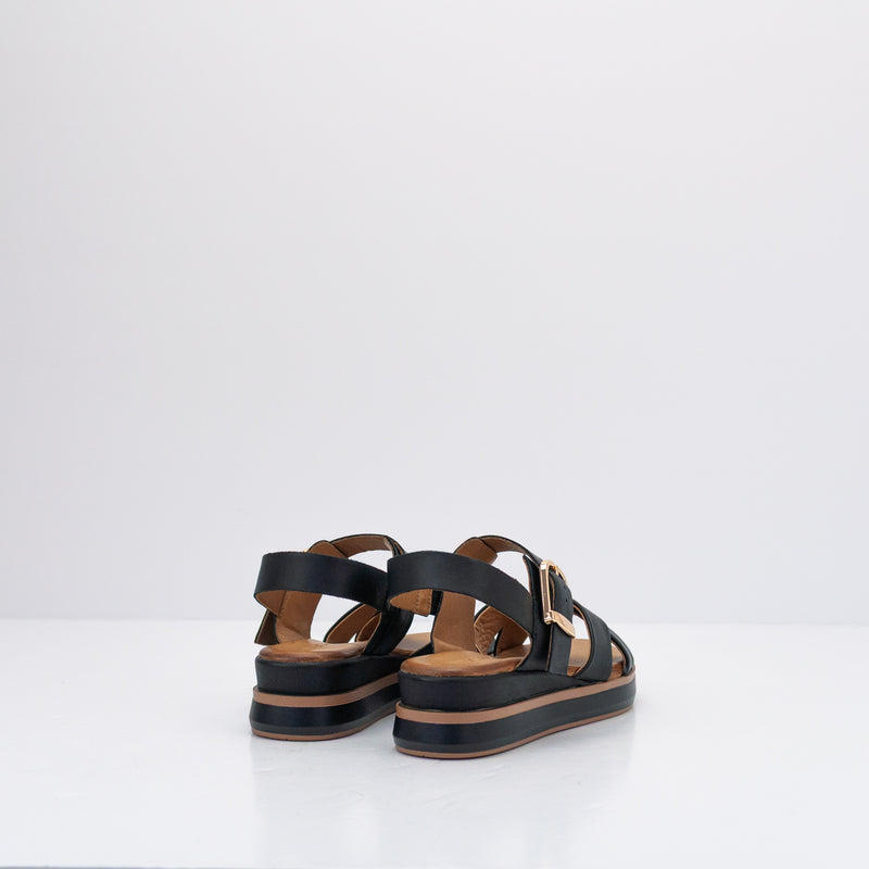 INUOVO - SANDAL - 113117 BLACK