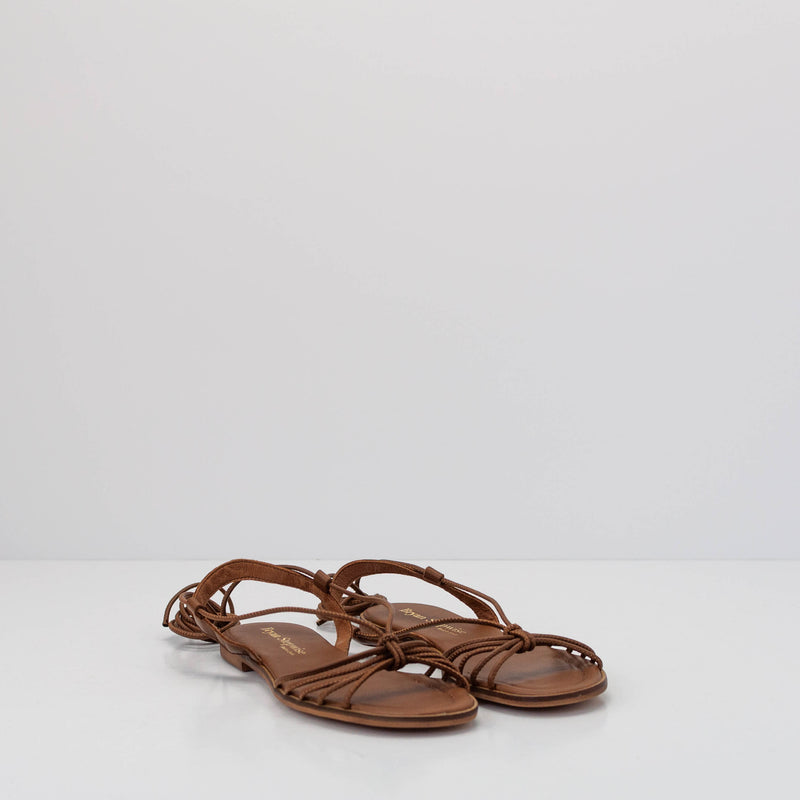 BRYAN STEPWISE - SANDALS - IRIS BROWN