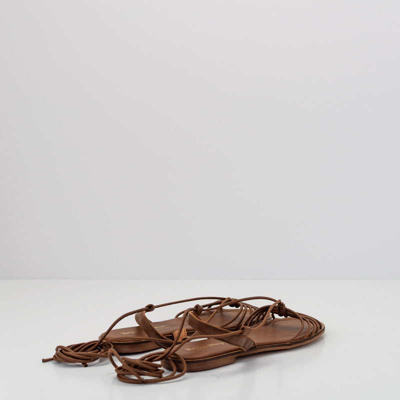 BRYAN STEPWISE - SANDALS - IRIS BROWN