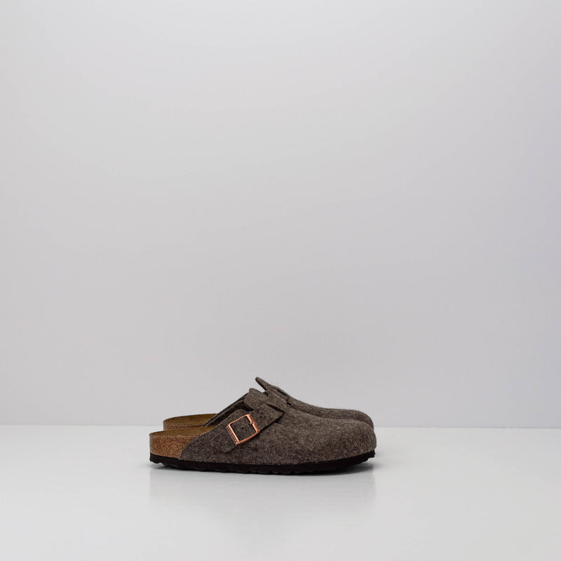 BIRKENSTOCK - CLOGS - BOSTON WOOL FELT CACAO