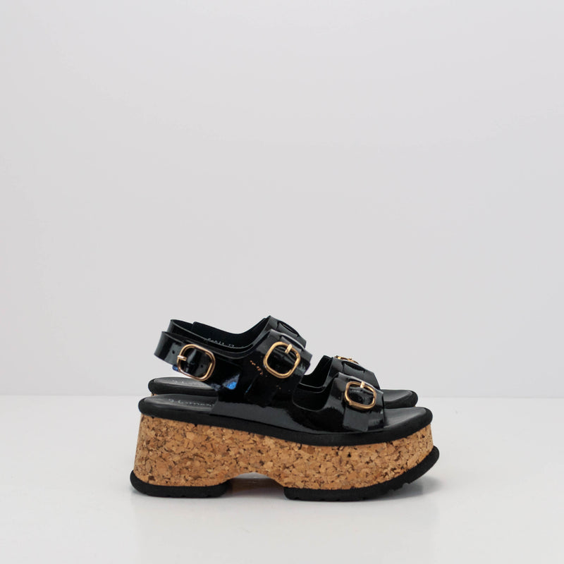 HOMERS - SANDAL - 21438 REVERSE VERNICE BLAK