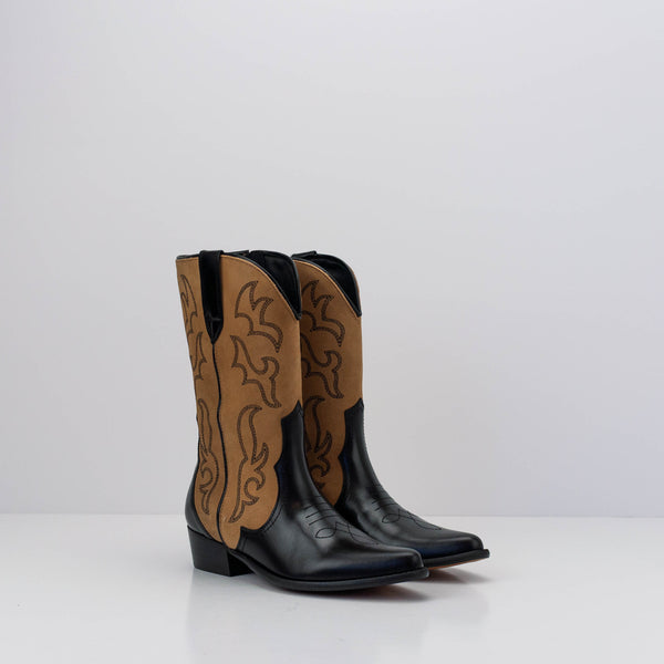 BRYAN STEPWISE - BOOT - MAYA BLACK