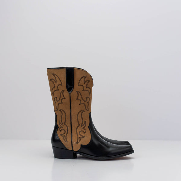BRYAN STEPWISE - BOOT - MAYA BLACK