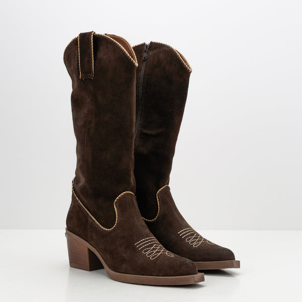 NEMONIC - BOOT - ATLANTA 2294 WESTERN MARRON