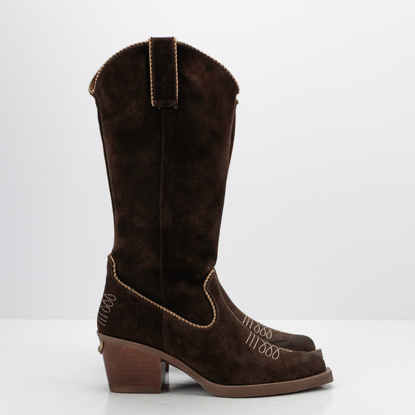 NEMONIC - BOOT - ATLANTA 2294 WESTERN MARRON