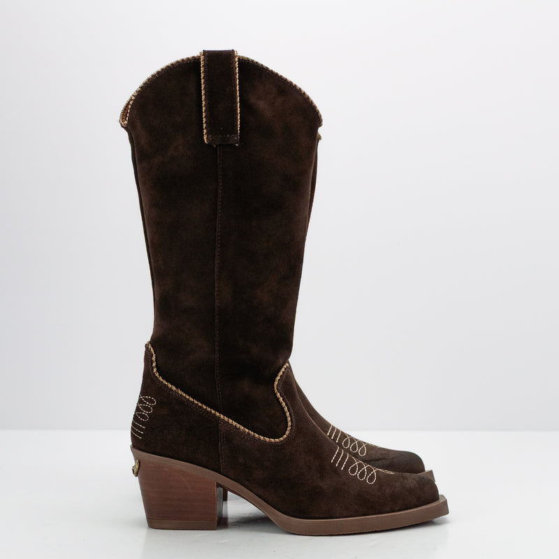 NEMONIC - BOOT - ATLANTA 2294 WESTERN MARRON
