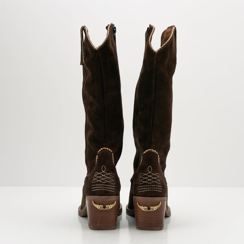 NEMONIC - BOOT - ATLANTA 2294 WESTERN MARRON