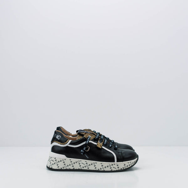 NEMONIC - SNEAKERS - BRONX 2317 SAUVAGE NEGRO ORO