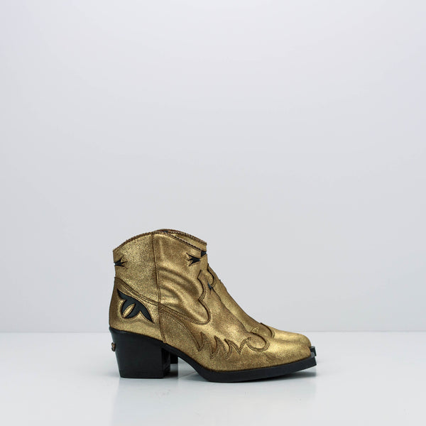 BOTIN - NEMONIC - ATLANTA 2353 GLITTER ORO NEGRO