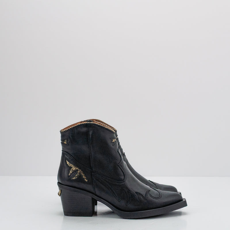 NEMONIC - ANKLE BOOT - ATLANTA 2353 SAUVAGE NEGRO
