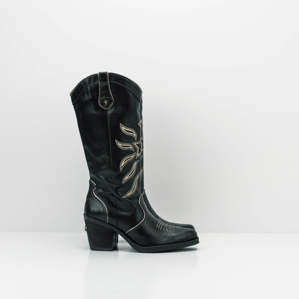 NEMONIC - BOOT - KANSAS 2356 SAUVAGE BLACK