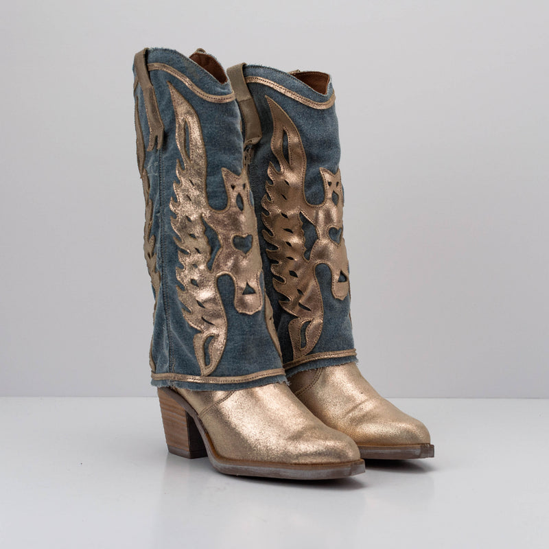 NEMONIC - BOOTS - KANSAS 2381 GLITTER HIELO
