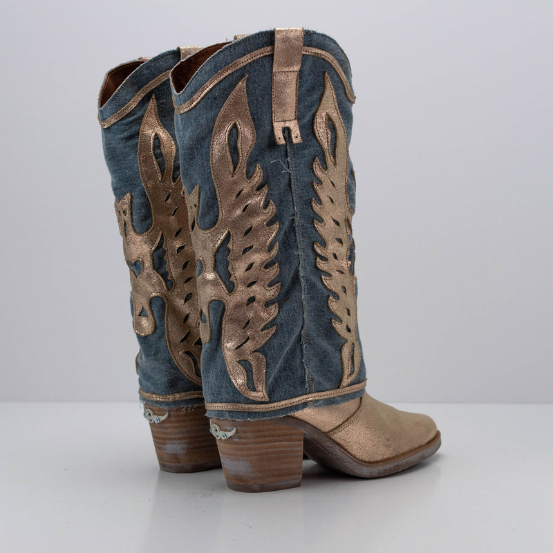 NEMONIC - BOOTS - KANSAS 2381 GLITTER HIELO