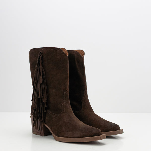 NEMONIC - BOOT - ATLANTA 2482 WESTERN MARRON