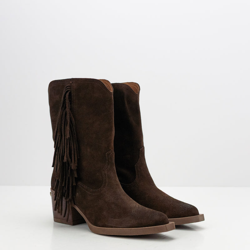 NEMONIC - BOOT - ATLANTA 2482 WESTERN MARRON