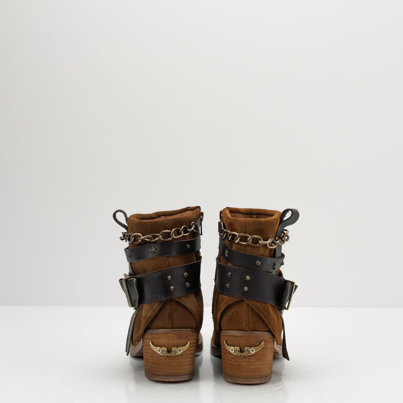 NEMONIC - ANKLE BOOT - ILLINOIS 2488 INGRAS TABACO