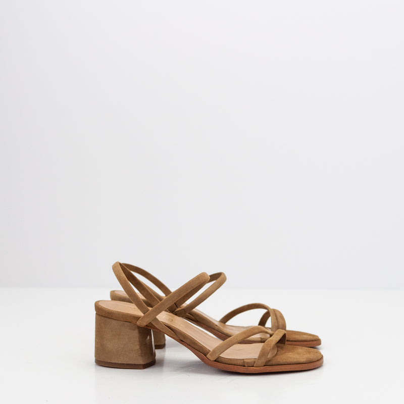BRYAN - SANDAL - 2614 BEIGE SUEDE