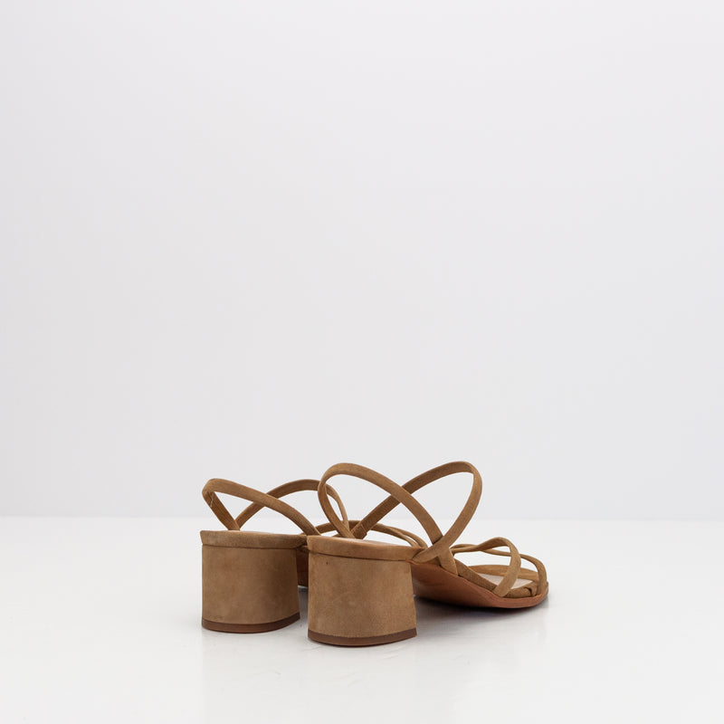 BRYAN - SANDAL - 2614 BEIGE SUEDE