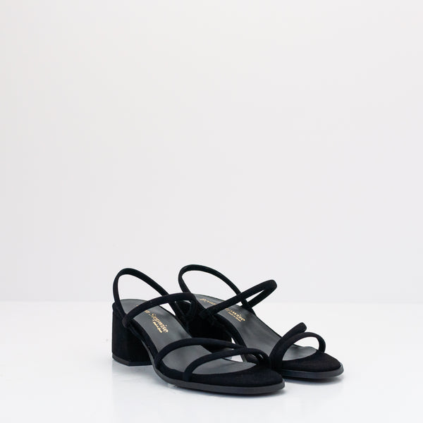 SANDALIA - BRYAN - 2614 ANTE NEGRO