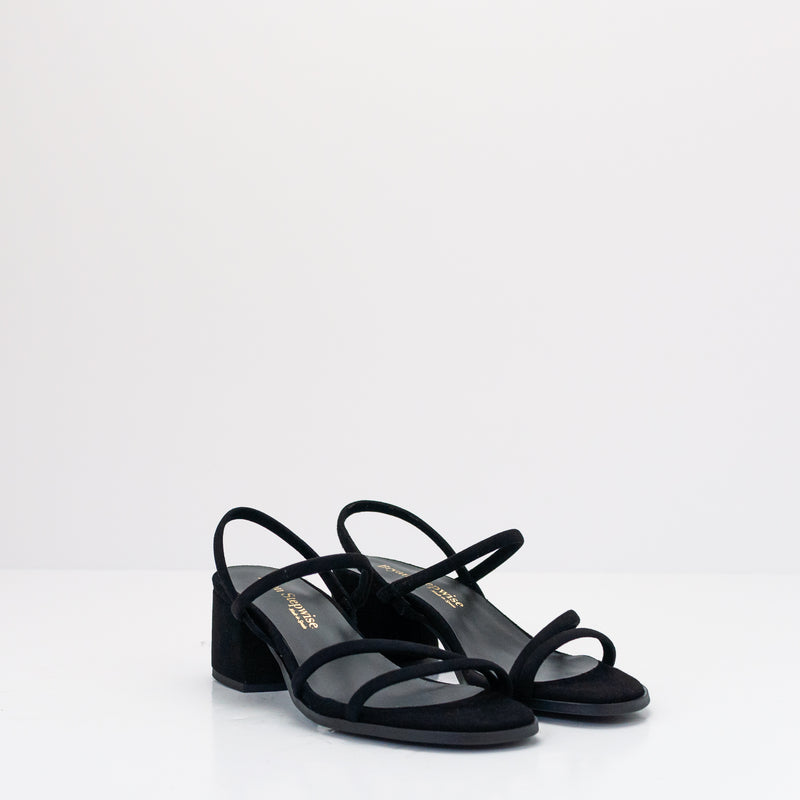 BRYAN - SANDAL - 2614 BLACK SUEDE