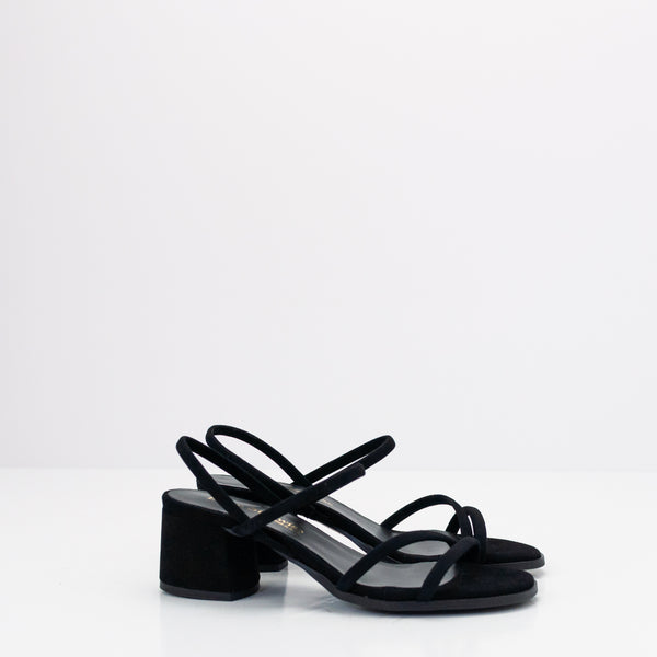 SANDALIA - BRYAN - 2614 ANTE NEGRO