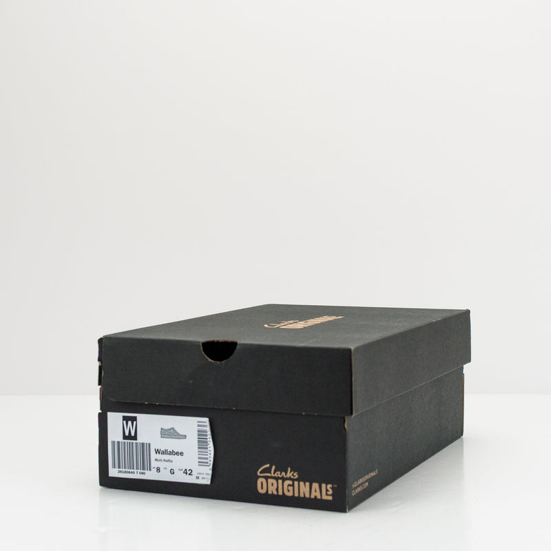 ZAPATO - CLARKS - WALLABEE MULTICOLOUR RAFFIA HOMBRE
