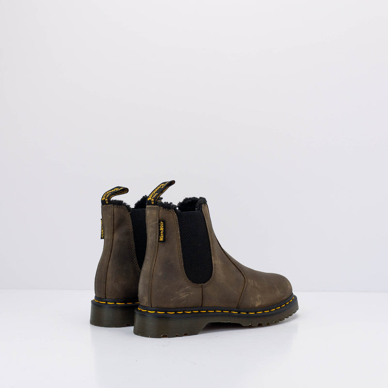 DR. MARTENS - BOOTS - 2976 DMS OLIVE ARCHIVE PULL UP 31143538