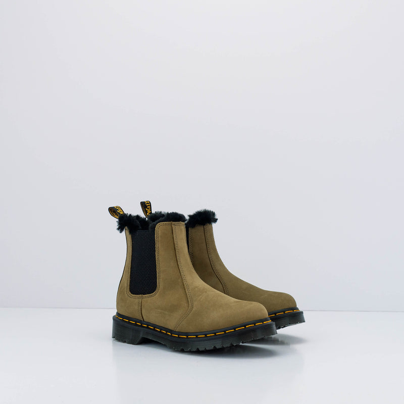 BOTA - DR. MARTENS - 2976 LEONORE DMS OLIVE BUFFBUCK 31357538