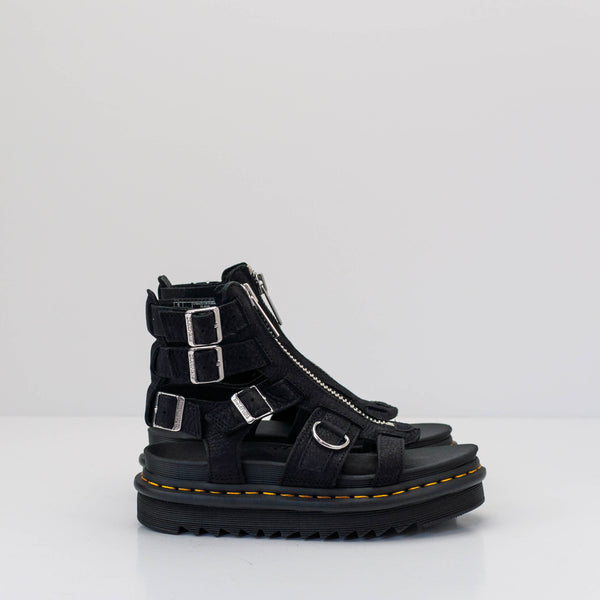 DR. MARTENS - SANDAL - OLSON NOBUCK CHARCOAL GREY