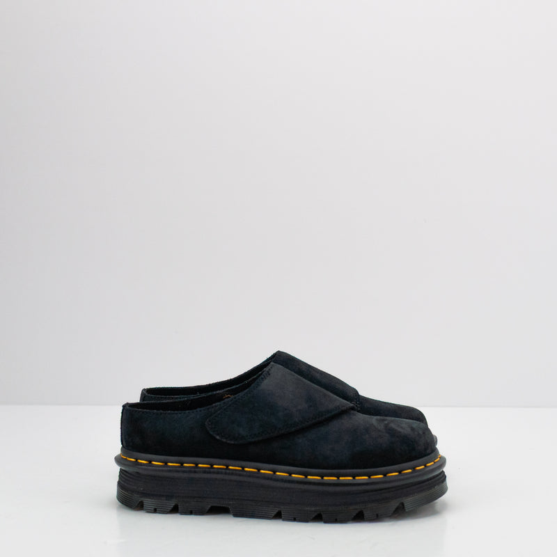 DR. MARTENS - CLOG - ZEBZAG ANYWAIR BRONX SUEDE BLACK 41730001