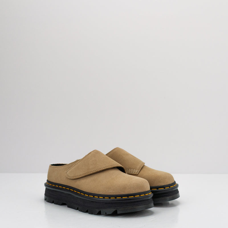 DR. MARTENS - CLOG - ZEBZAG ANYWAIR BRONX SUEDE SAVANNAH TAN 41730200