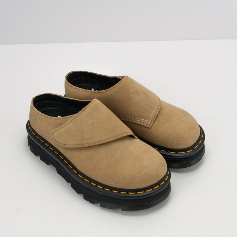 DR. MARTENS - CLOG - ZEBZAG ANYWAIR BRONX SUEDE SAVANNAH TAN 41730200