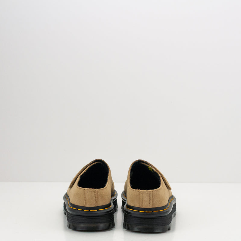 DR. MARTENS - CLOG - ZEBZAG ANYWAIR BRONX SUEDE SAVANNAH TAN 41730200