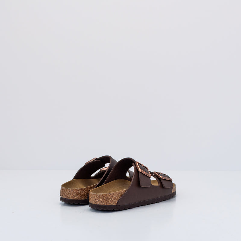 SANDALIA - BIRKENSTOCK - ARIZONA BIRKO-FLOR DARK BROWN