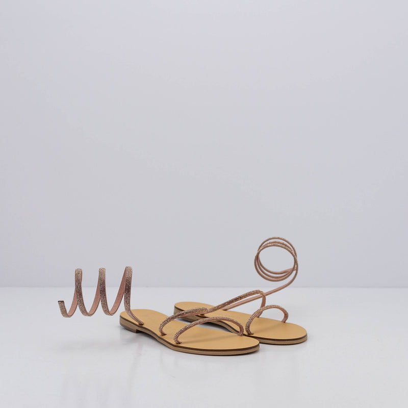 NICOLAS LAINAS - SANDAL - CRYSTAL COPPER
